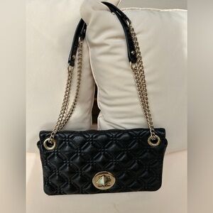 Kate Spade Black Leather Astor Court Cynthia